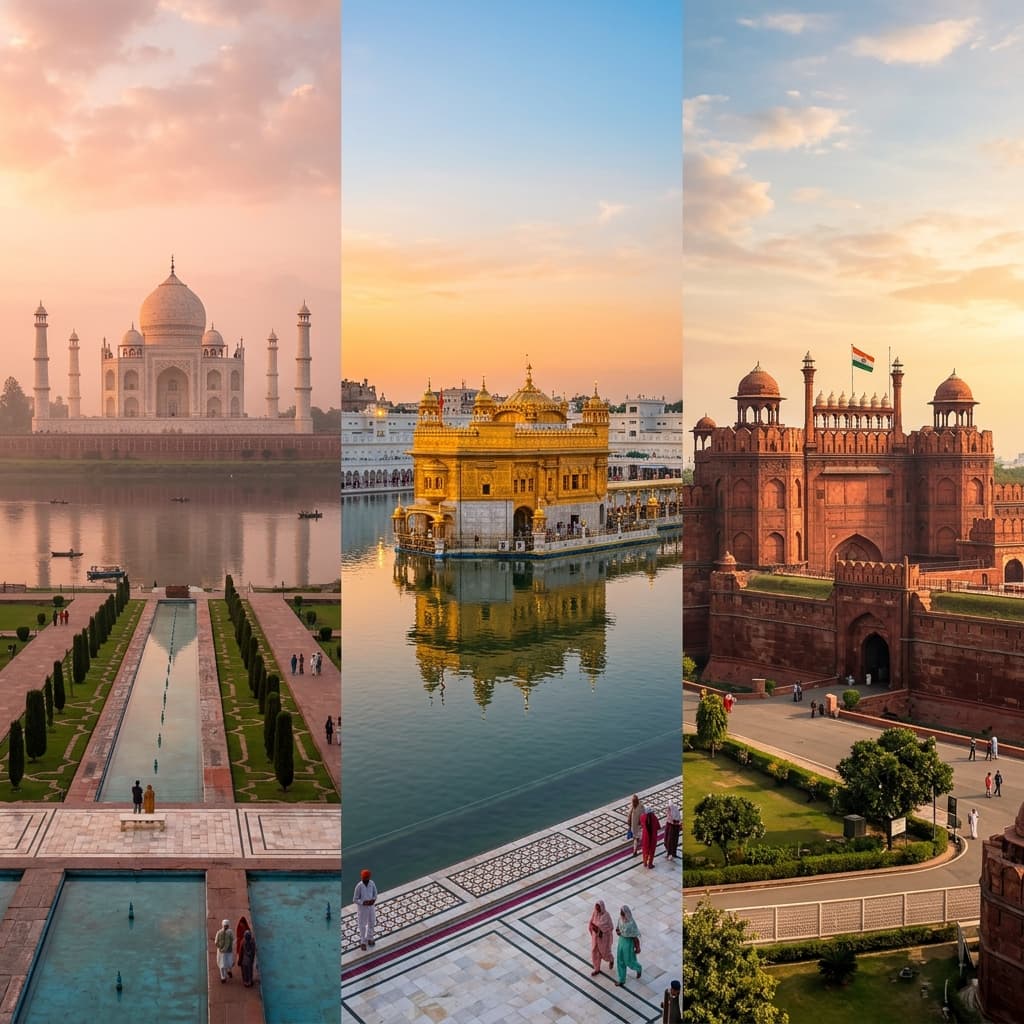 Delhi-Agra-Amritsar